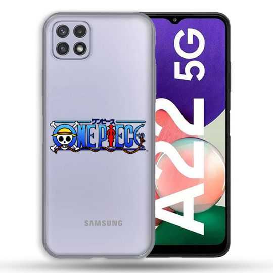 Coque Transparente Pour Samsung Galaxy A22 5G One Piece Logo