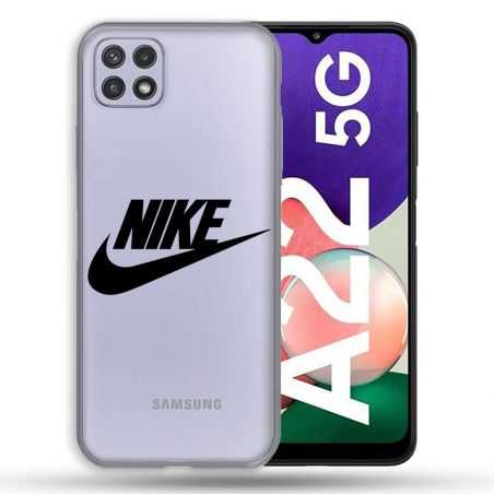 Coque Transparente Pour Samsung Galaxy A22 5G Nike