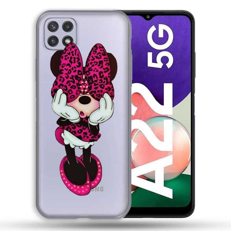 Coque Transparente Pour Samsung Galaxy A22 5G Minnie