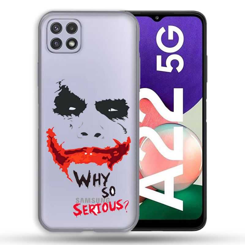 Coque Transparente Pour Samsung Galaxy A22 5G Joker