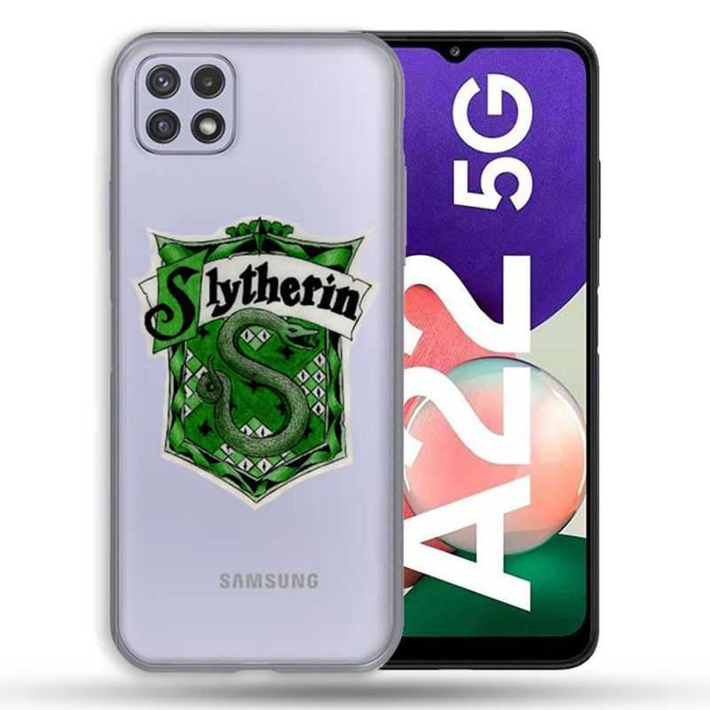 Coque Transparente Pour Samsung Galaxy A22 5G Harry Potter Slytherin