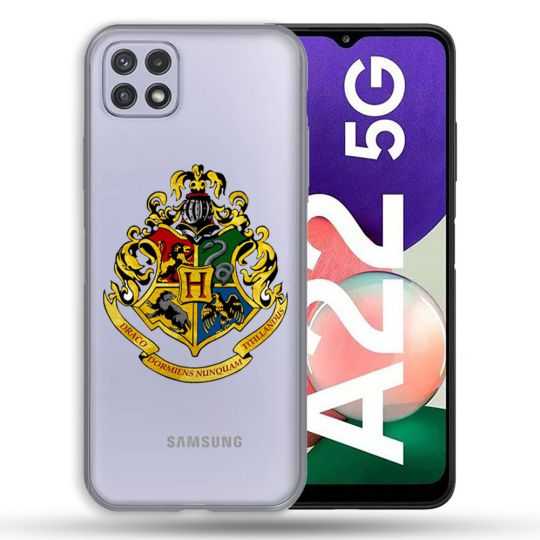 Coque Transparente Pour Samsung Galaxy A22 5G Harry Potter Poudlard