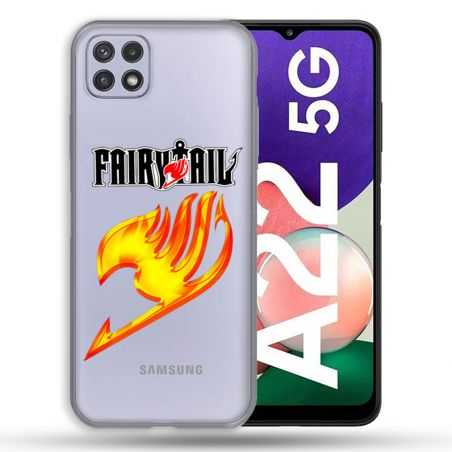 Coque Transparente Pour Samsung Galaxy A22 5G Fairy Tail