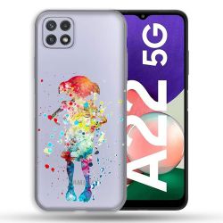 Coque Transparente Pour Samsung Galaxy A22 5G Dobby Colore