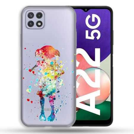 Coque Transparente Pour Samsung Galaxy A22 5G Dobby Colore