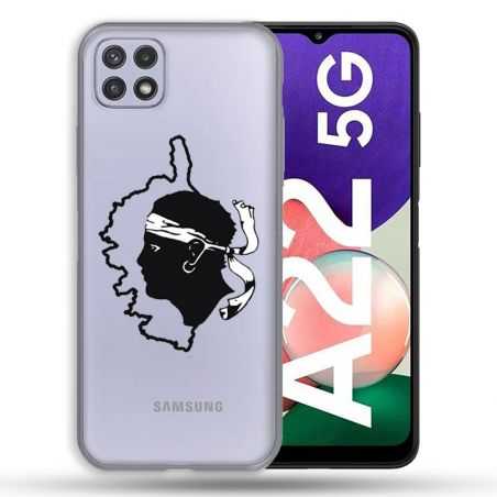 Coque Transparente Pour Samsung Galaxy A22 5G Corse