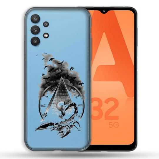 Coque Transparente Pour Samsung Galaxy A32 5G Scorpion