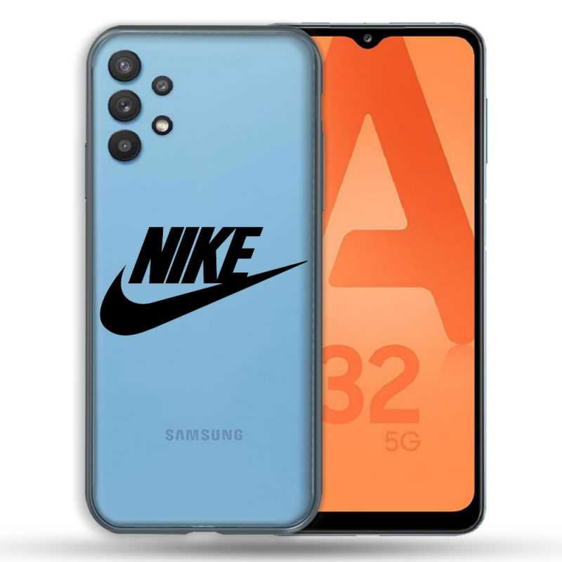 Coque Transparente Pour Samsung Galaxy A32 5G Nike