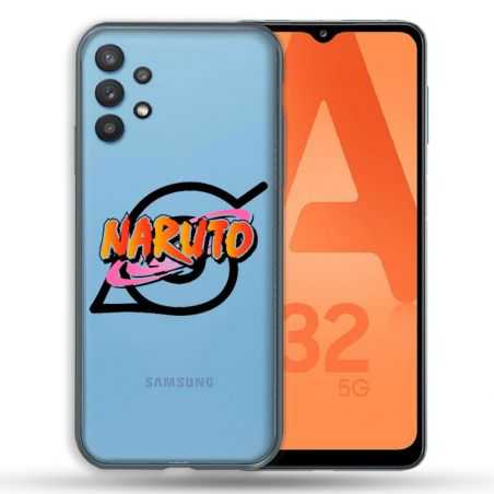Coque Transparente Pour Samsung Galaxy A32 5G Naruto Logo