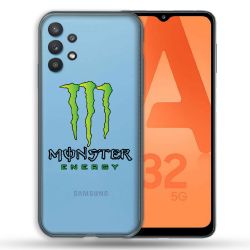 Coque Transparente Pour Samsung Galaxy A32 5G Monster Energy
