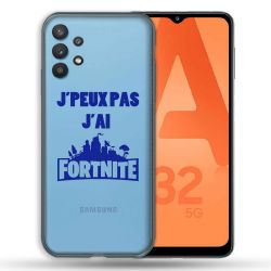 Coque Transparente Pour Samsung Galaxy A32 5G Jpeux pas jai Fortnite