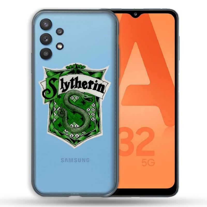 Coque Transparente Pour Samsung Galaxy A32 5G Harry Potter Slytherin