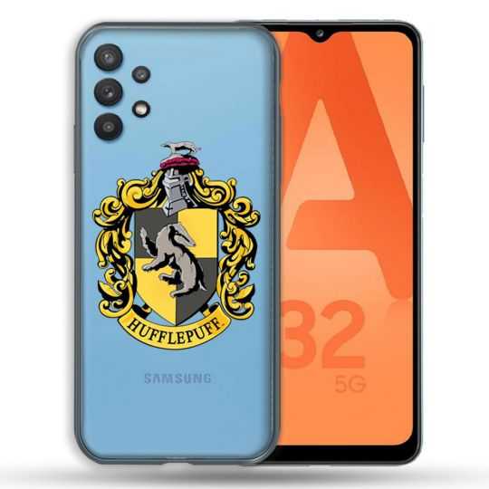 Coque Transparente Pour Samsung Galaxy A32 5G Harry Potter Hufflepuff