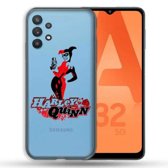 Coque Transparente Pour Samsung Galaxy A32 5G Harley Quinn