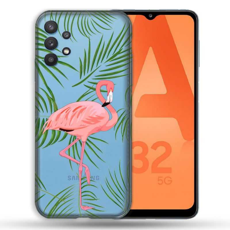 Coque Transparente Pour Samsung Galaxy A32 5G Famant Rose
