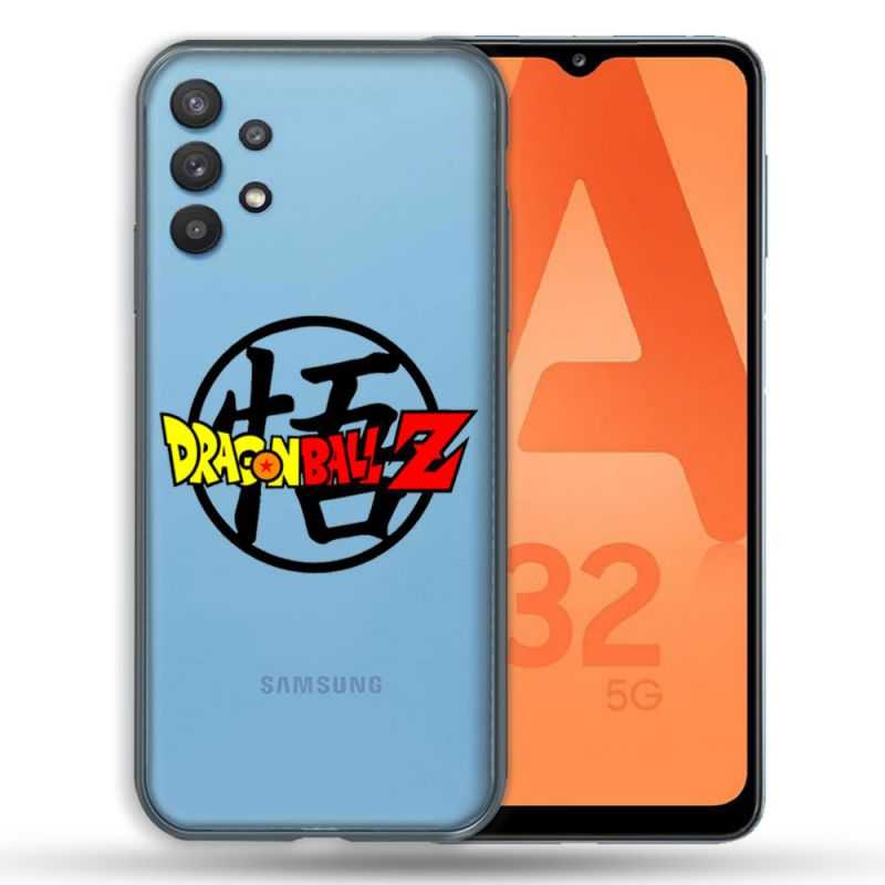 Coque Transparente Pour Samsung Galaxy A32 5G Dragon Ball Logo