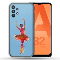 Coque Transparente Pour Samsung Galaxy A32 5G Danseuse etoile