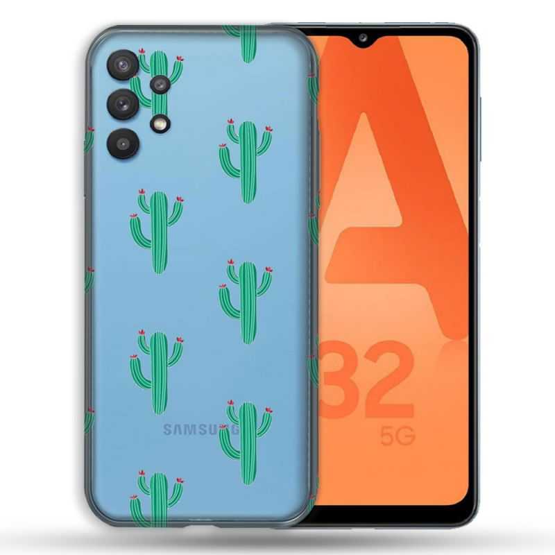 Coque Transparente Pour Samsung Galaxy A32 5G Cactus