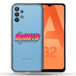 Coque Transparente Pour Samsung Galaxy A32 5G Boruto Logo