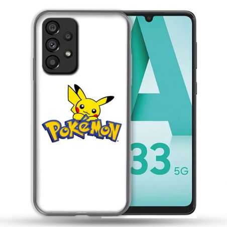 Coque Transparente Pour Samsung Galaxy A33 5G Pokemon