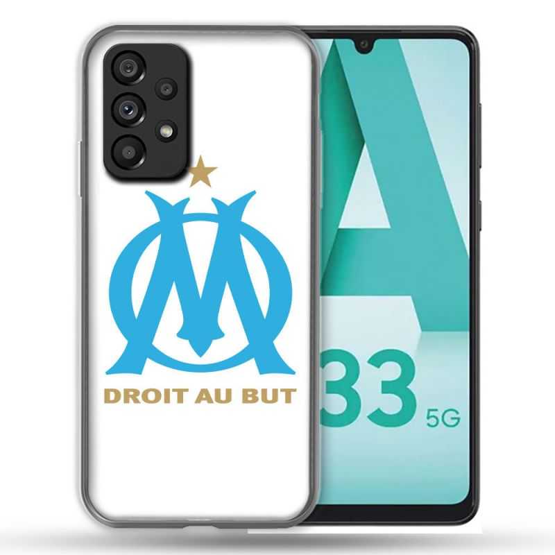 Coque Transparente Pour Samsung Galaxy A33 5G Olympique Marseille OM