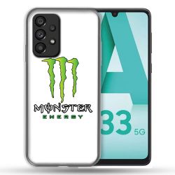 Coque Transparente Pour Samsung Galaxy A33 5G Monster Energy