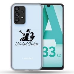 Coque Transparente Pour Samsung Galaxy A33 5G Michael Jackson
