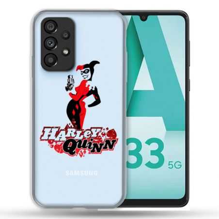 Coque Transparente Pour Samsung Galaxy A33 5G Harley Quinn