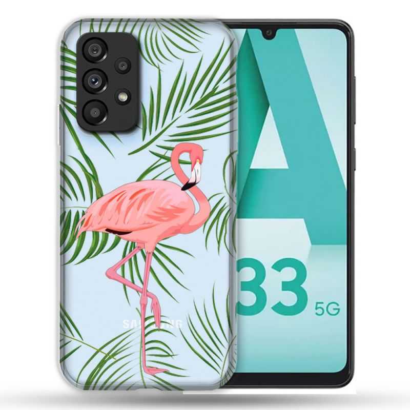 Coque Transparente Pour Samsung Galaxy A33 5G Famant Rose