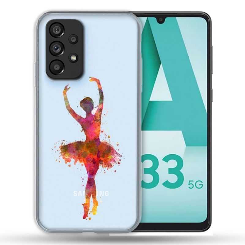 Coque Transparente Pour Samsung Galaxy A33 5G Danseuse etoile
