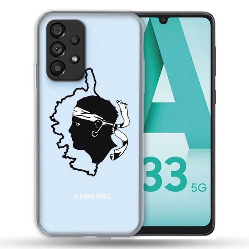 Coque Transparente Pour Samsung Galaxy A33 5G Corse