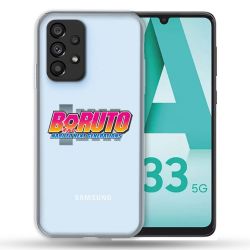 Coque Transparente Pour Samsung Galaxy A33 5G Boruto Logo