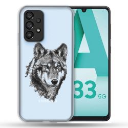 Coque Transparente Pour Samsung Galaxy A33 5G Loup