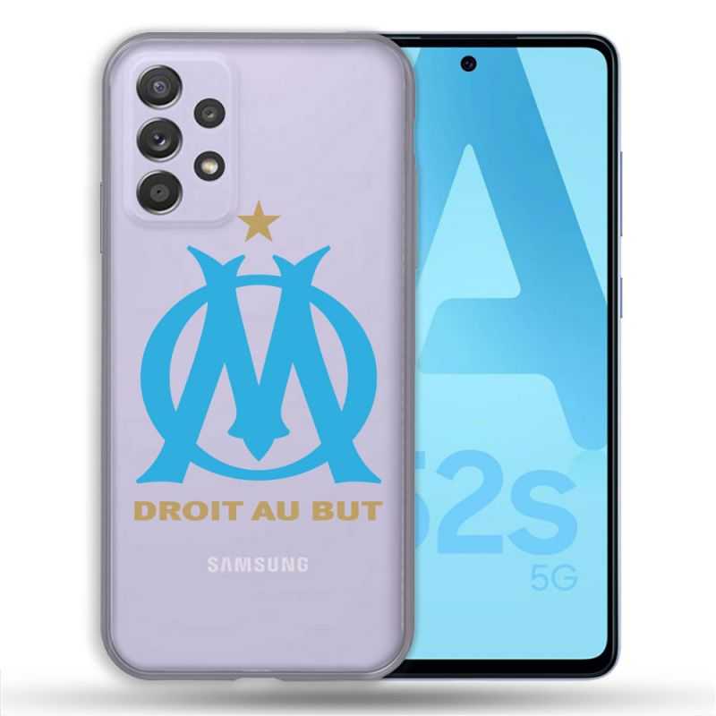Coque Transparente Pour Samsung Galaxy A52 / A52S Olympique Marseille OM