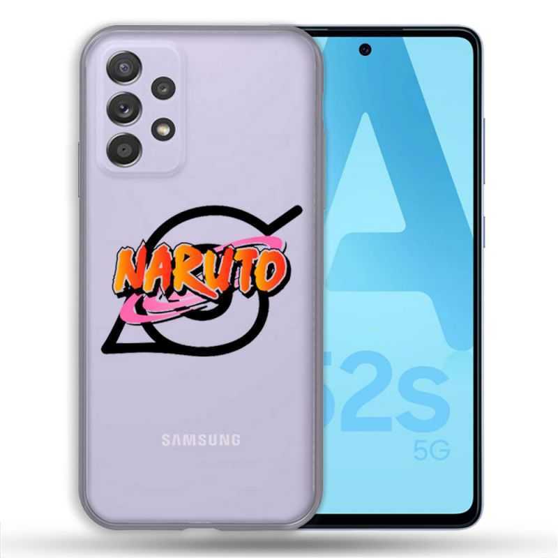 Coque Transparente Pour Samsung Galaxy A52 / A52S Naruto Logo