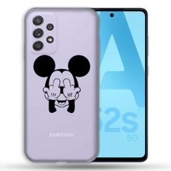 Coque Transparente Pour Samsung Galaxy A52 / A52S Mickey doigt