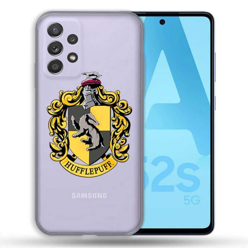 Coque Transparente Pour Samsung Galaxy A52 / A52S Harry Potter Hufflepuff