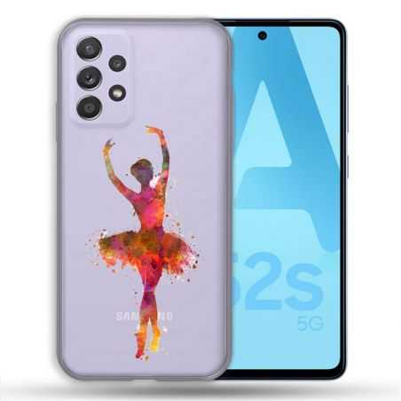 Coque Transparente Pour Samsung Galaxy A52 / A52S Danseuse etoile