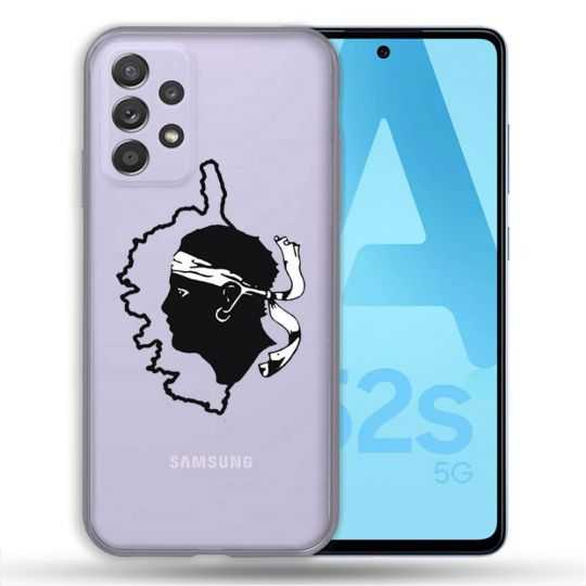 Coque Transparente Pour Samsung Galaxy A52 / A52S Corse