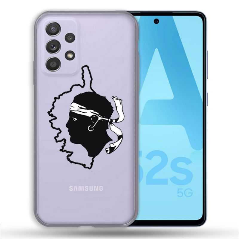 Coque Transparente Pour Samsung Galaxy A52 / A52S Corse