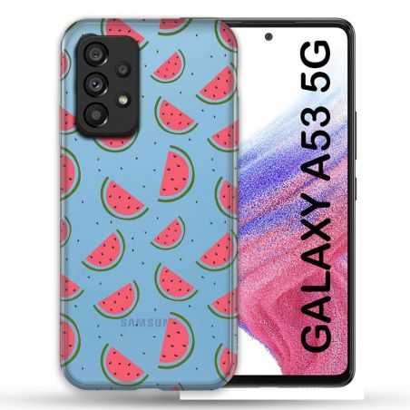 Coque Transparente Pour Samsung Galaxy A53 5G Pasteque