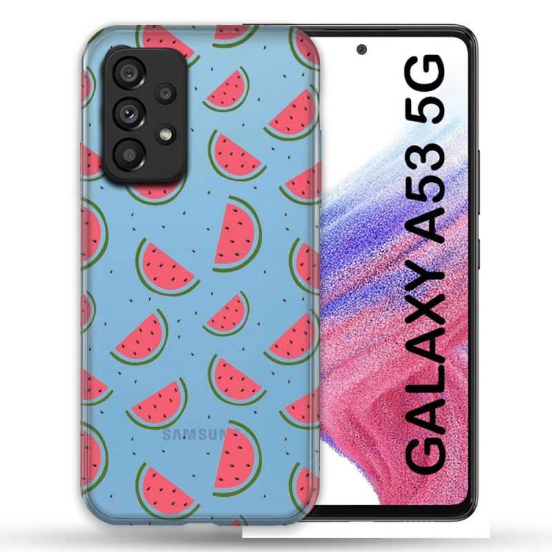 Coque Transparente Pour Samsung Galaxy A53 5G Pasteque