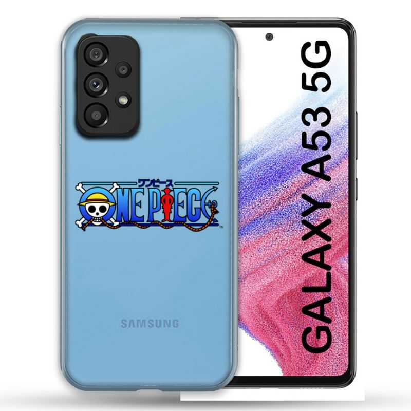 Coque Transparente Pour Samsung Galaxy A53 5G One Piece Logo