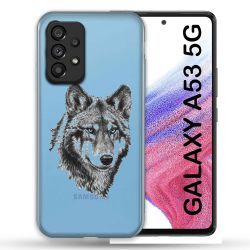 Coque Transparente Pour Samsung Galaxy A53 5G Loup