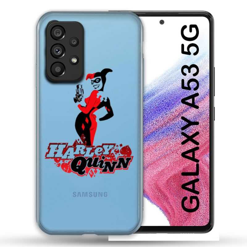 Coque Transparente Pour Samsung Galaxy A53 5G Harley Quinn