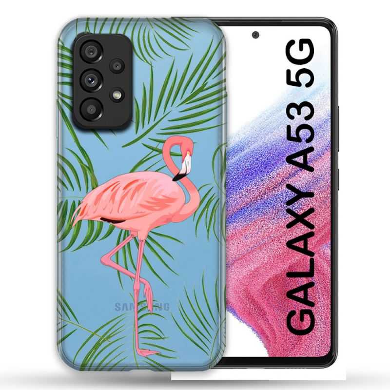 Coque Transparente Pour Samsung Galaxy A53 5G Famant Rose