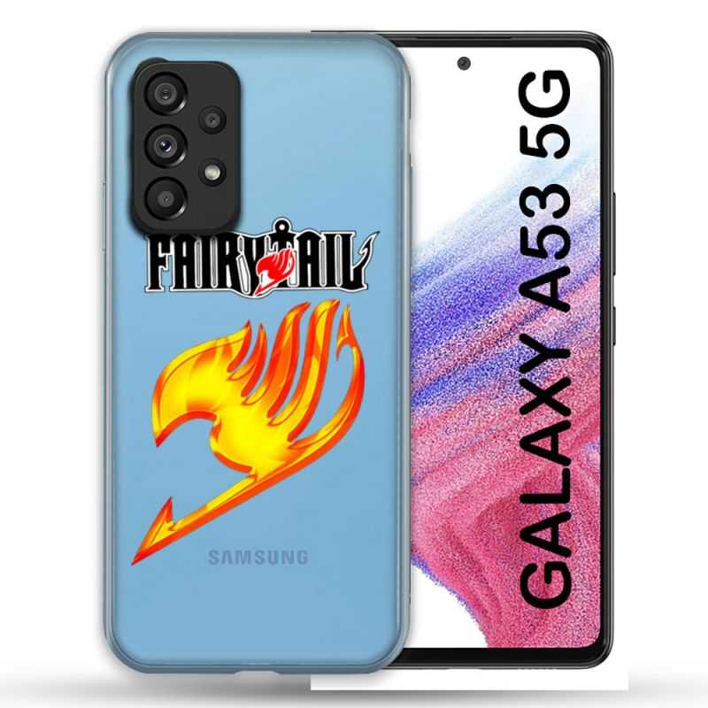 Coque Transparente Pour Samsung Galaxy A53 5G Fairy Tail