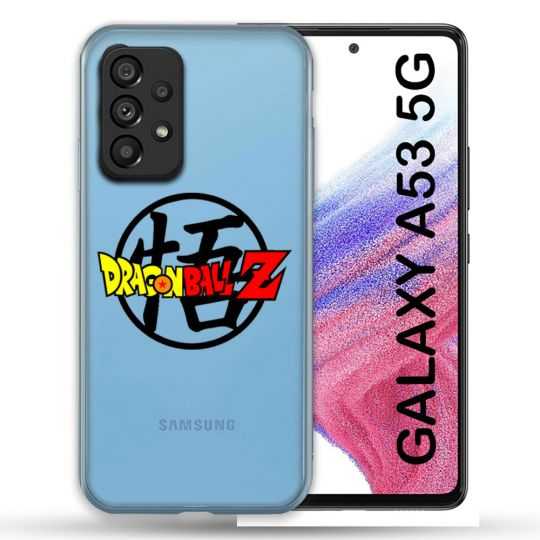 Coque Transparente Pour Samsung Galaxy A53 5G Dragon Ball Logo