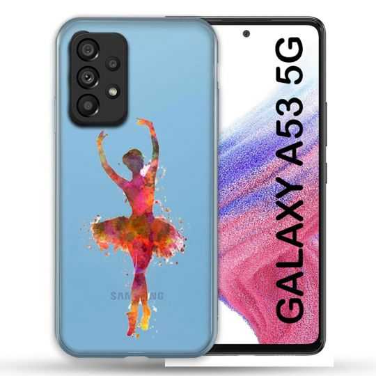 Coque Transparente Pour Samsung Galaxy A53 5G Danseuse etoile