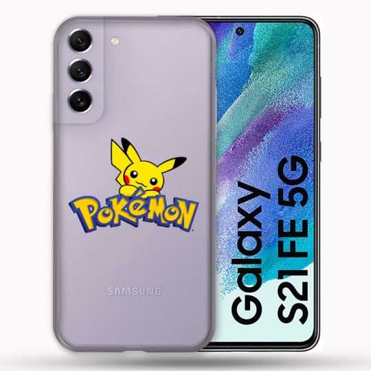 Coque Transparente Pour Samsung Galaxy S21 FE Pokemon